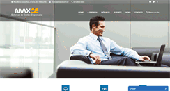 Desktop Screenshot of maxce.com.br